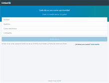 Tablet Screenshot of cr.linkedin.com
