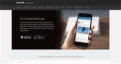 Desktop Screenshot of mobile.linkedin.com