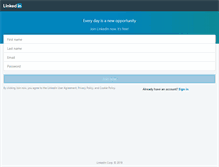 Tablet Screenshot of hu.linkedin.com