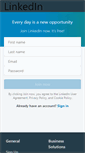 Mobile Screenshot of fi.linkedin.com