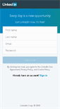Mobile Screenshot of ie.linkedin.com