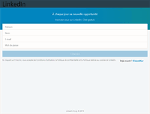 Tablet Screenshot of lu.linkedin.com