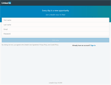 Tablet Screenshot of gh.linkedin.com